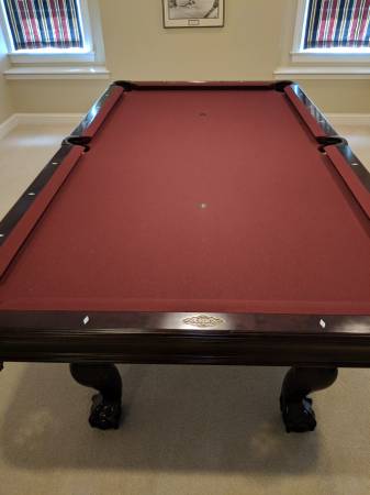Solo Windosr Brunswick Greenbrier Pool Table 1 Brunswick Greenbrier Pool Table