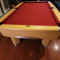 S0L0® 8Ft Brunswick Retro Pool Table Delivery and Installation Included