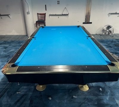 S0L0®Newburgh NY-9ft Brunswick Gold Crown 4 Pool table Installation and delivery included